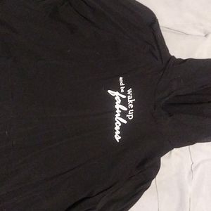 Soft and cozy hooded t-shirt